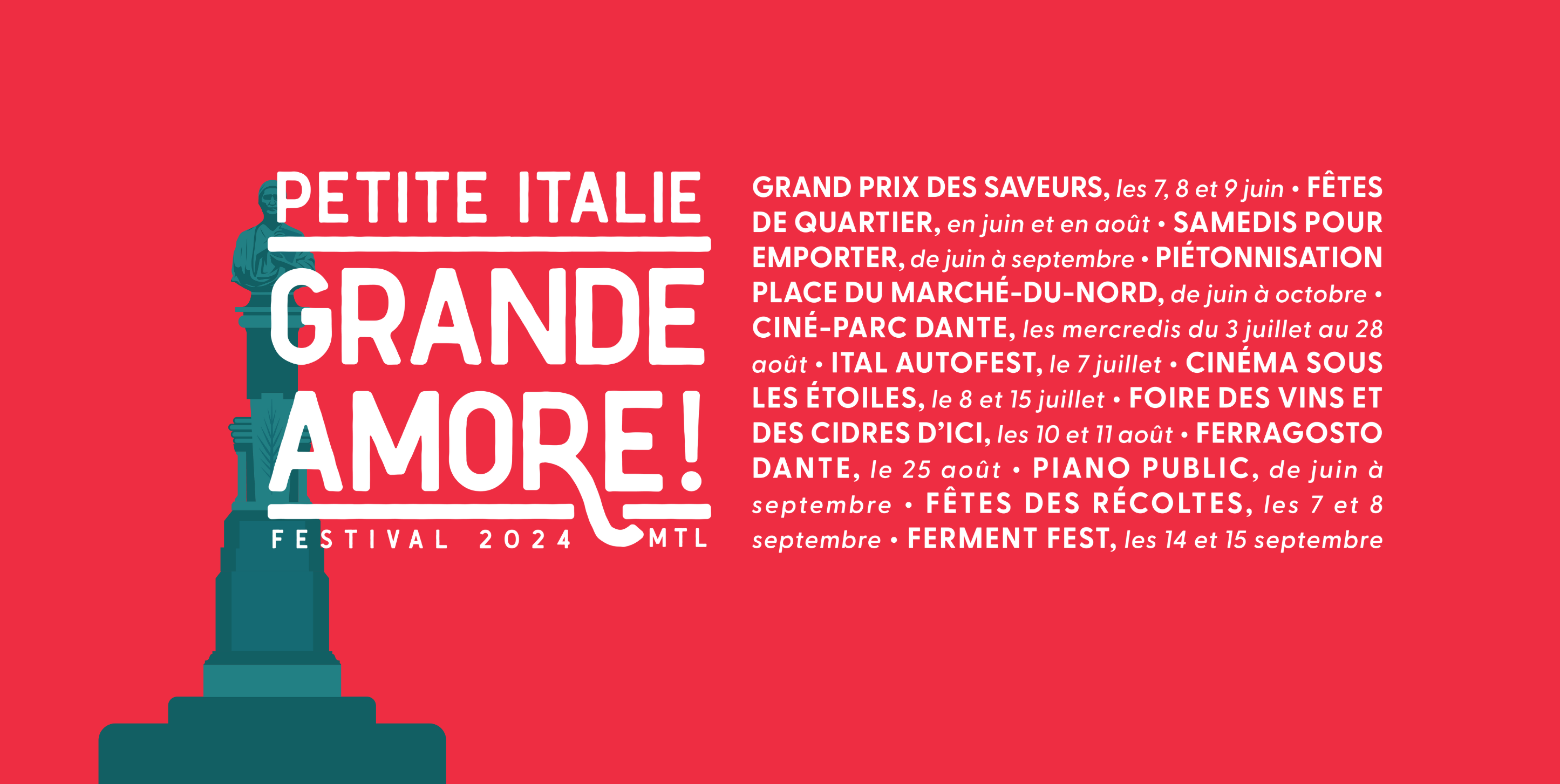 PETITE ITALIE GRANDE AMORE!